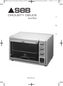 Handleiding SEB OV768000 Crousty Delice Oven
