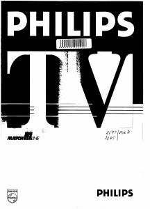 Mode d’emploi Philips 25PT802A Téléviseur