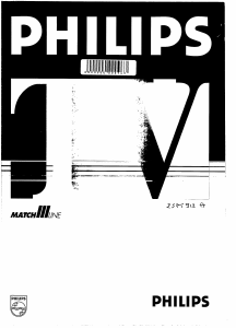 Mode d’emploi Philips 25PT912A Téléviseur