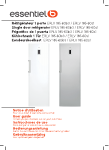 Bedienungsanleitung Essentiel B ERLV 185-60s1 Kühlschrank