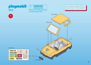 Handleiding Playmobil set 5532 Animal Clinic Dierenarts met 4×4 auto