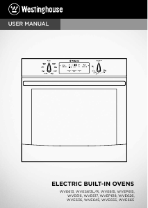 Manual Westinghouse WVE626 Oven