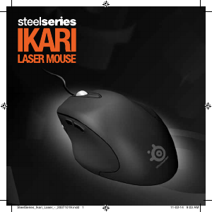Bruksanvisning SteelSeries Ikari Laser Mus