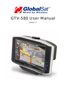 Handleiding GlobalSat GTV-580 Navigatiesysteem