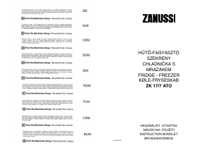 Bruksanvisning Zanussi ZK17/7ATO Kyl-frys
