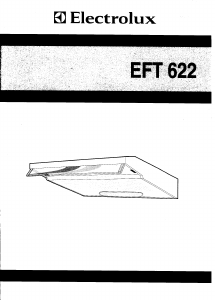 Manual Electrolux EFT6220X Cooker Hood