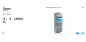 Mode d’emploi Philips CT1608 Téléphone portable
