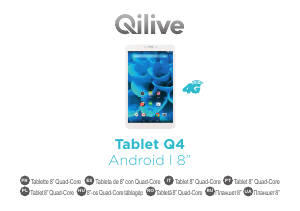 Mode d’emploi Qilive Q4 8 Tablette