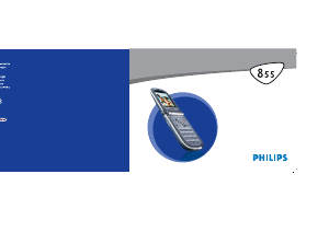 Mode d’emploi Philips CT8558 Téléphone portable
