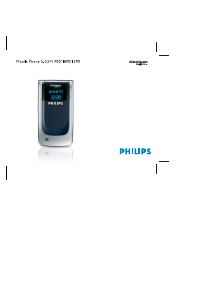 Mode d’emploi Philips CT6508 Xenium 9@9c Téléphone portable