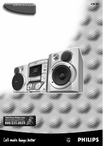 Manual Philips FW-R7 Stereo-set