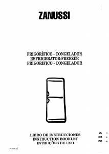 Manual Zanussi ZK33SIL1 Frigorífico combinado