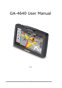 Handleiding GlobalSat GA-4640 Navigatiesysteem