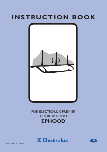 Manual Electrolux EPHOODBR Cooker Hood