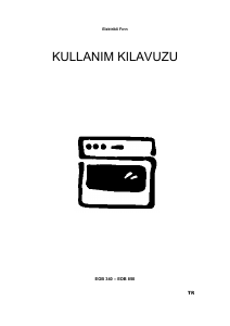 Kullanım kılavuzu Electrolux EOB340W Fırın