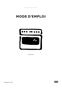 Mode d’emploi Electrolux EHL40-4E.4WS Cuisinière