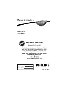 Mode d’emploi Philips 32PT6442 Téléviseur