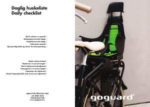 Manual Goguard L Bicycle Seat