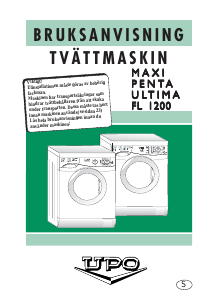 Bruksanvisning UPO Penta 5135 D Tvättmaskin