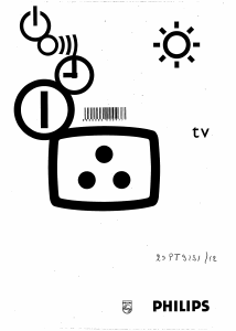 Mode d’emploi Philips 29PT9131 Téléviseur