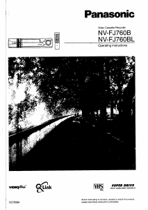 Handleiding Panasonic NV-FJ760B Videorecorder