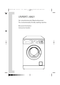 Bruksanvisning AEG L60621 Tvättmaskin