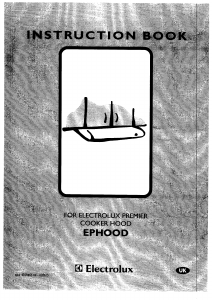 Manual Electrolux EPHOODWH Cooker Hood