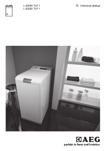 Instrukcja AEG L60060TLP1 Pralka