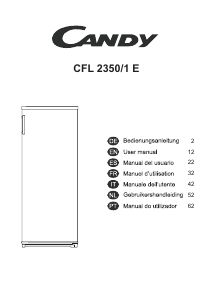 Manual Candy CFL 2350/1 E Refrigerator