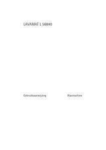 Handleiding AEG L56840 Wasmachine