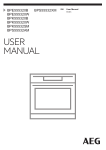 Handleiding AEG BPK55532SM Oven