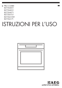 Manuale AEG BS7304071M Forno
