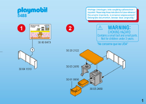 Manual de uso Playmobil set 5488 City Life Juguetería