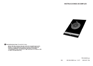 Manual de uso AEG FM4360GAN Placa