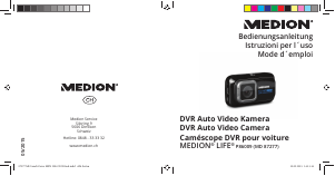Bedienungsanleitung Medion P86009 (MD87277) Action-cam