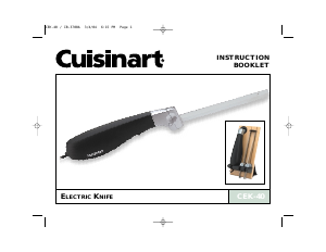 Bruksanvisning Cuisinart CEK-40 Elektrisk kniv