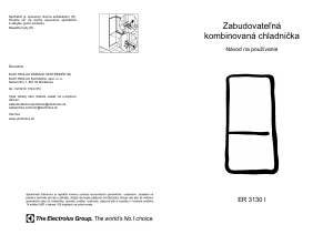 Návod Electrolux ER3130I Chladnička s mrazničkou