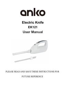 Handleiding Anko EK121 Elektrisch mes