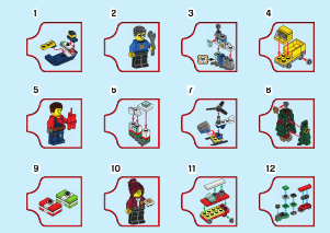 Bruksanvisning Lego set 60268 City Julekalender