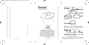 Manual Tefal P4605141 ClipsoMinut Panela pressão