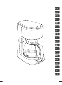 Bedienungsanleitung Tefal CM520D10 Kaffeemaschine
