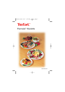 Bedienungsanleitung Tefal PR301112 Pierrade Raclette-grill