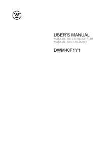 Handleiding Westinghouse DWM40F1Y1 LED televisie