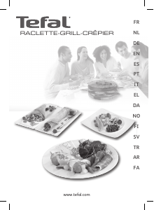 Mode d’emploi Tefal RE126812 Gril raclette