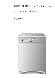 Käyttöohje AEG LTH57769 Kuivausrumpu