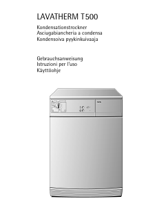 Manuale AEG LTHT500 Asciugatrice