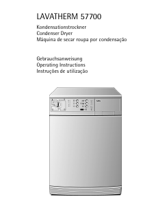 Bruksanvisning AEG LTH57700 Torktumlare