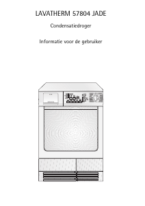 Handleiding AEG LTH57804JADE Wasdroger