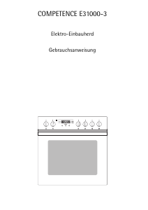Bedienungsanleitung AEG E31000-3-M Herd