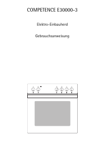 Bedienungsanleitung AEG E30000-3-M Herd